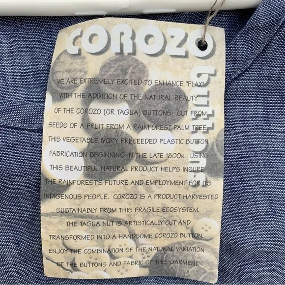 🆕 Flax Linen Market Tunic Shirt Women’s Top Size Small - Picture 5 of 6